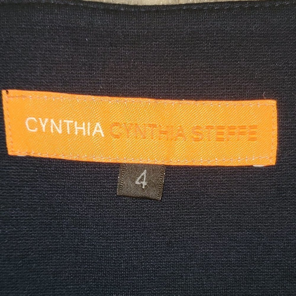 Cynthia Steffe Blue Zipup Dress || sz Small || EUC - Picture 12 of 14